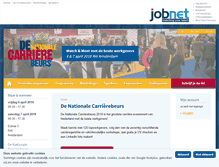 Tablet Screenshot of carrierebeurs.nl